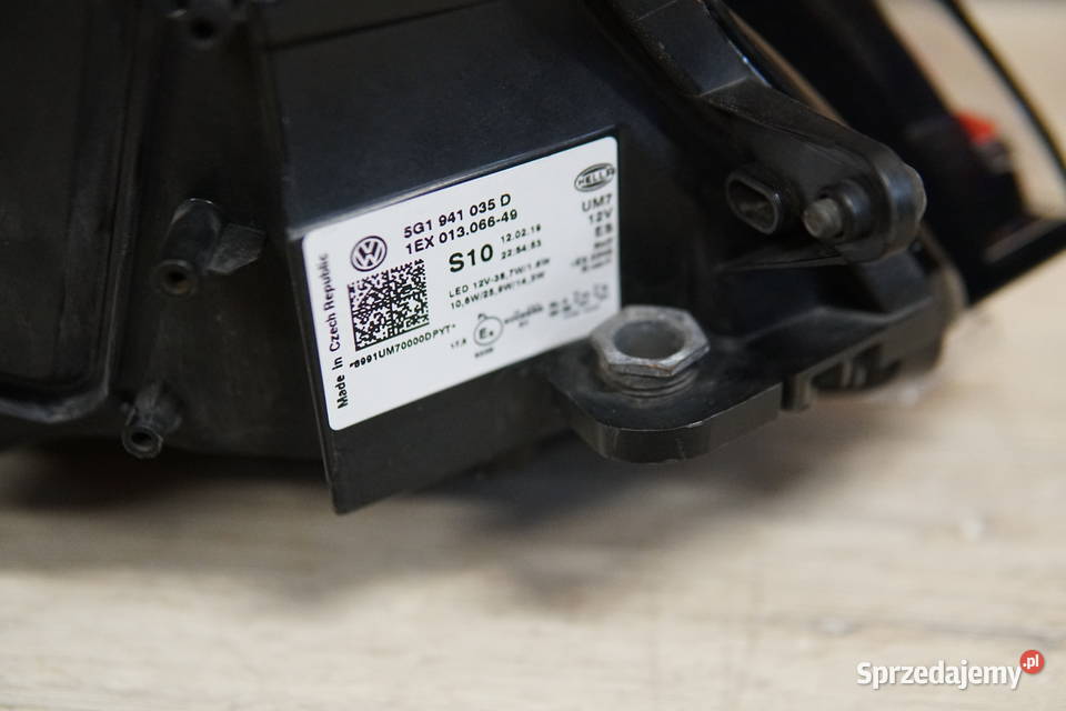 Lampa Lewy przód Golf GTI VII 7 5G1941035D Leszno