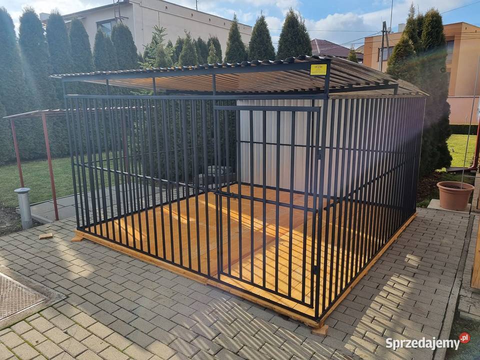 Kojec Psa 3x3 TYLNA ŚCIANA ZABUDOWANA OCYNK