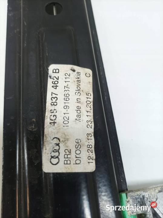 MECHANIZM SZYBY PRAWY PRZÓD S7 4G8837462B Audi świętokrzyskie sprzedam