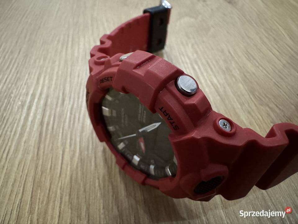 Casio GA800 czerwony Męskie