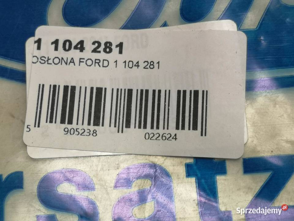 TRÓKĄT ZAŚLEPKA DRZWI PRAWY TYŁ FORD ESCORT