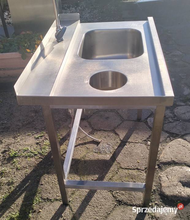 Zlew gastronomiczny do zmywarki kapturowej Gastronomia wielkopolskie Słupia Kapitulna