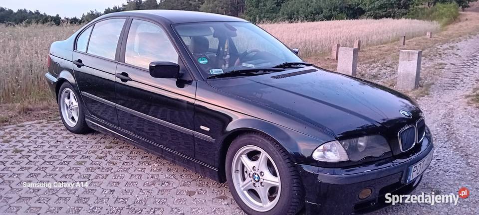 Bmw e46 320D MPakiet klima webasto skóry banan manualna wielkopolskie Ostrzeszów