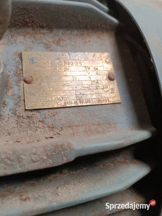 Silnik 15kW 2900obr Kikół