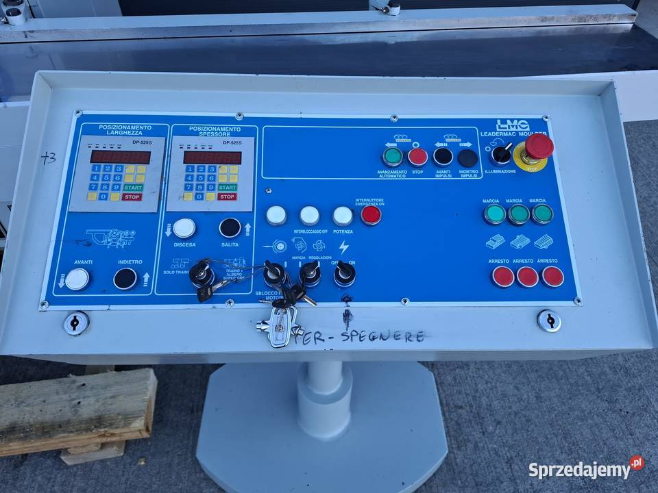 Strugarka czterostronna LEADERMAC Smartmac 423 Produkcja Naprawa