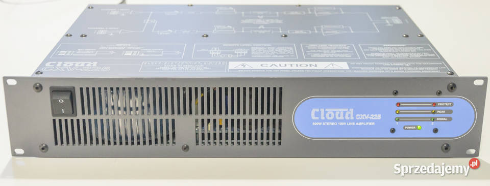 Wzmacniacz Cloud CXV225 500W Stereo 100V Line Częstochowa