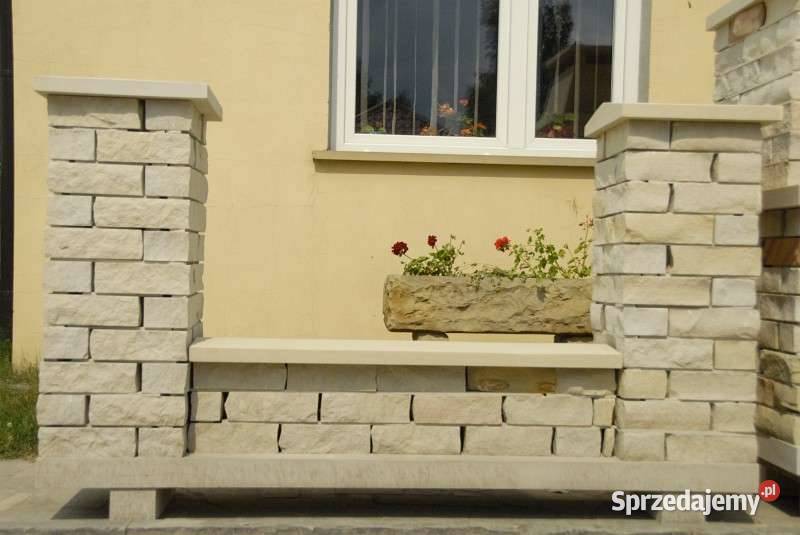 Grill z piaskowca Miedzna Drewniana