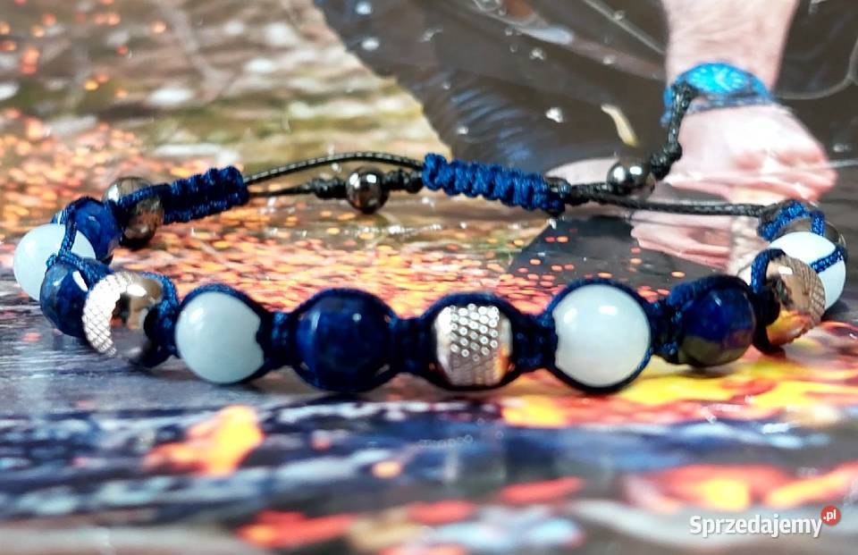 BRANSOLETKA ZNAK ZODIAKU WODNIK RYBY STAL Częstochowa