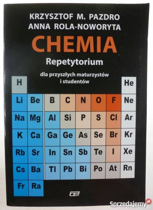 Chemia repetytorium Pazdro sprzedam