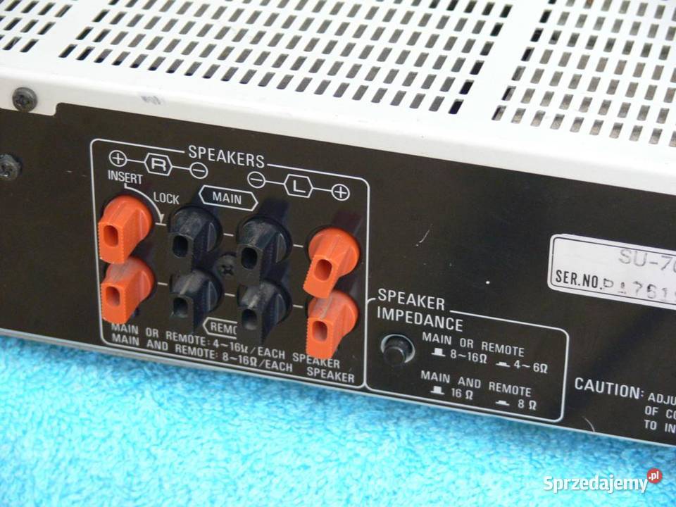 Wzmacniacz Technics SU700 sprawny 360 wat Wzmacniacze i pokrewne Jasło