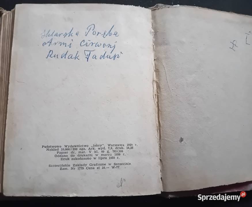 Paweł Nilin Ostatnia kradzież Iskry 1959 r Koźminek
