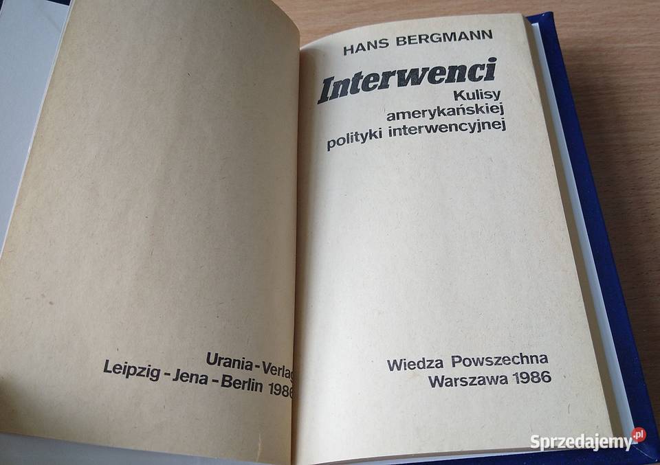 Interwenci kulisy amerykańskiej polityki Gdańsk