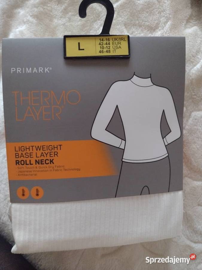 4244 Termoaktywny cienki golf z Londynu NOWY Kraków