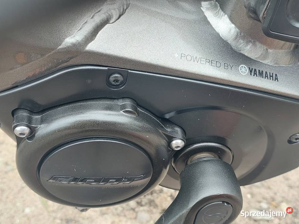 Rower meski elektryczny Yamaha pasek niski Iława