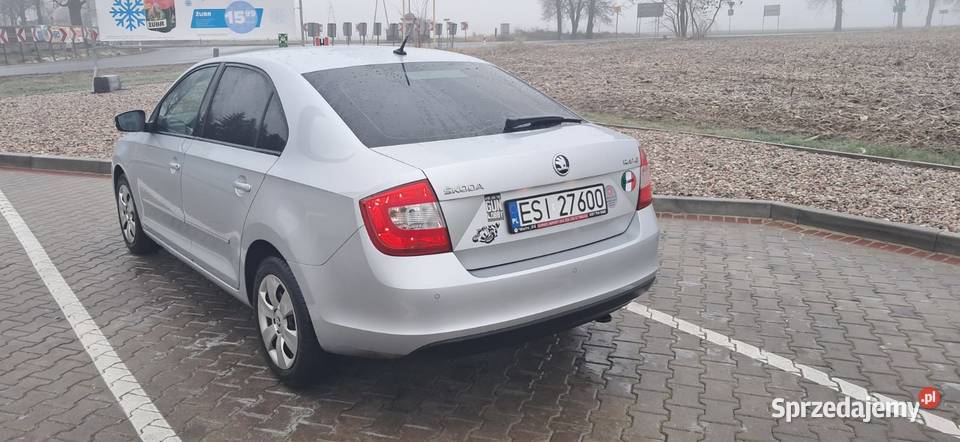 Skoda Rapid 12 TSI Salon 1 Właściciel 2015 Motoryzacja Sieradz