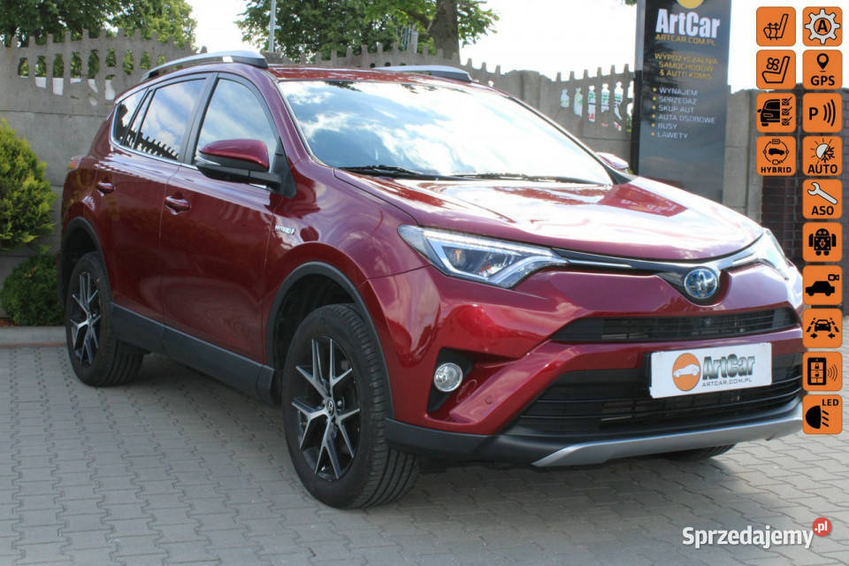 Toyota RAV4 IV 25 Hybrid 2020 Przebieg 80608 IV ABS Zambrów