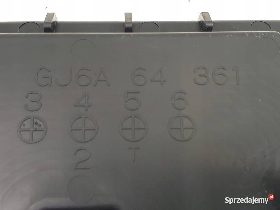 Mazda 6 GG UCHWYT NA NAPOJE Schowek GJ6A64361 osobowe Chełm