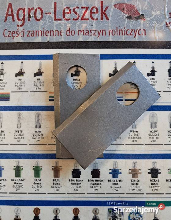 Nożyk kosiarki 105x48x4 fi205x23 Taarup DFahr Pozostałe sprzedam