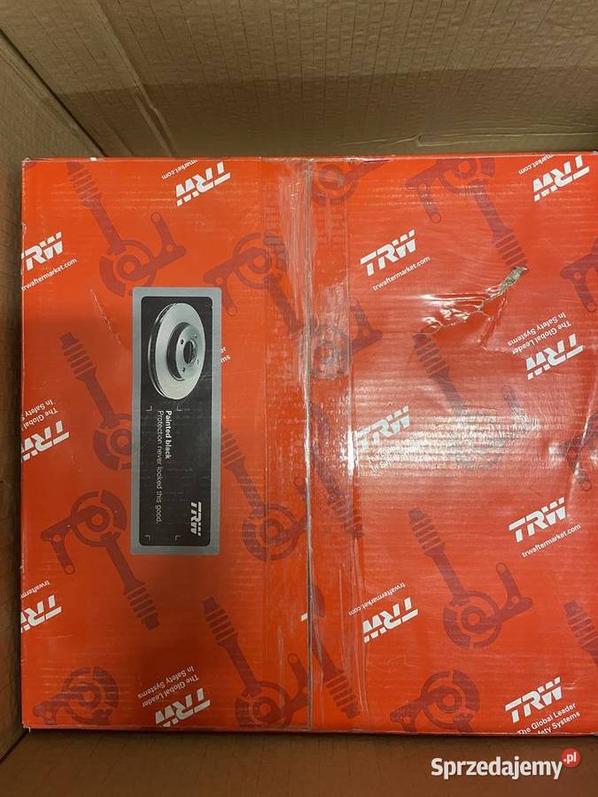 Tarcze i klocki hamulcowe przód TRW DF6131S Piątek