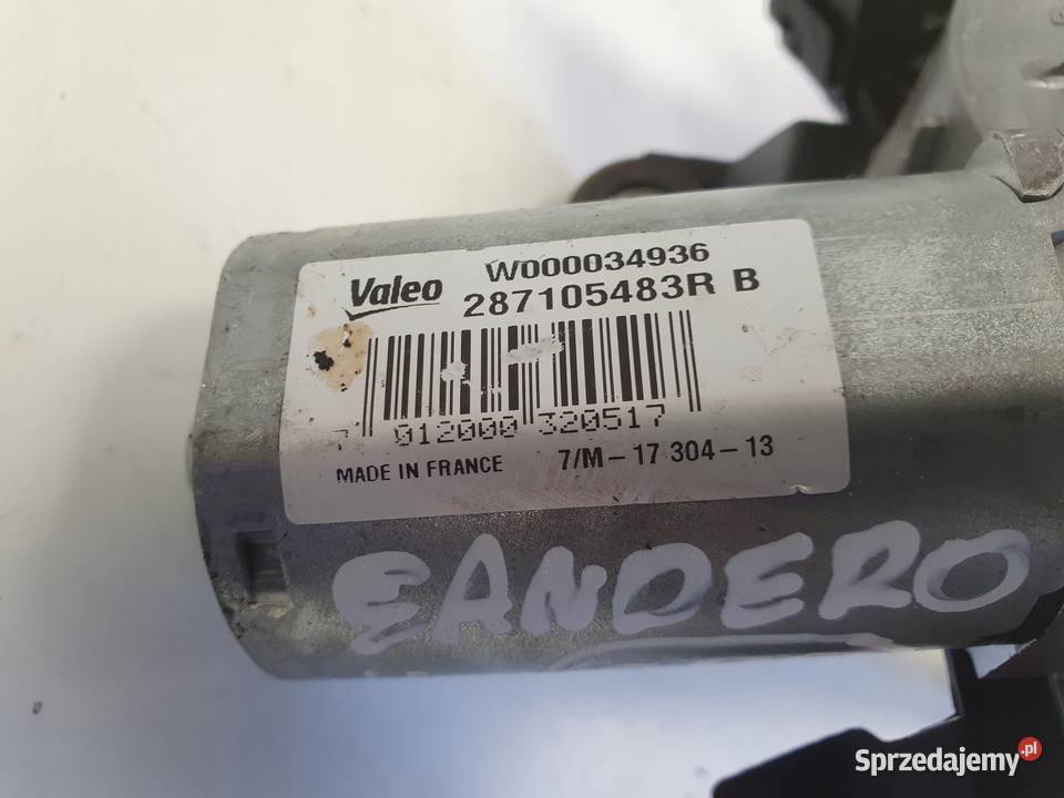 Dacia Logan Sandero II 1216r SILNICZEK TYLNEJ Rudka