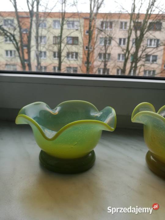 Dwie żółte miseczki Silesia Ząbkowice Choszczno sprzedam