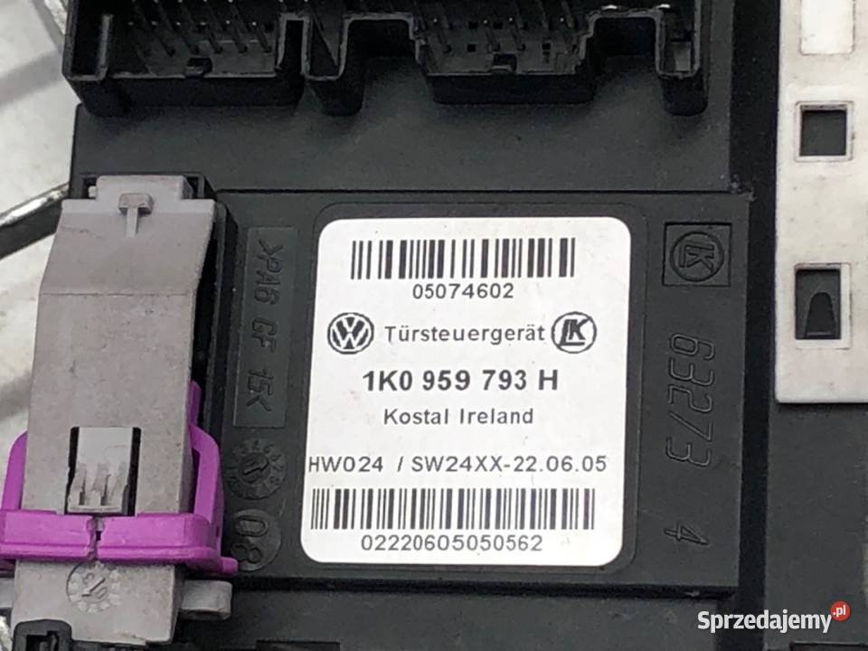 PODNOŚNIK SZYBY LEWY PRZÓD VW GOLF V 1K0959793H sprzedam