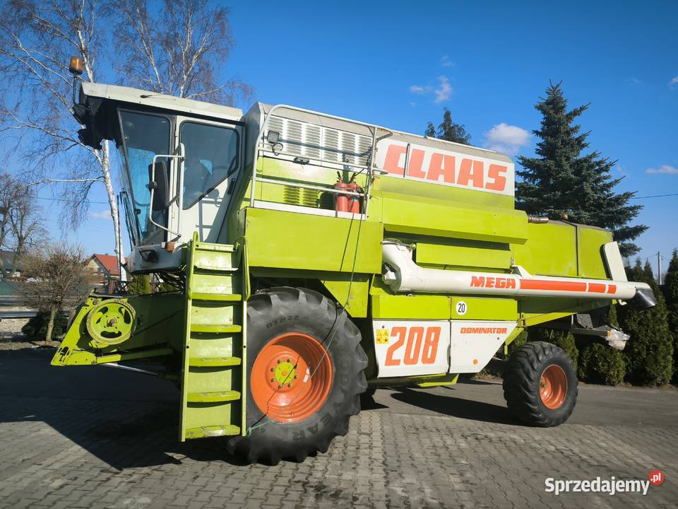 Kombajny zbożowy CLAAS MEGA 208 dominator Pogorzela