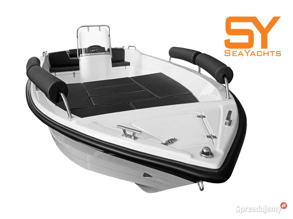 ŁÓDZ MOTOROWA SUNDECK 480 OPEN Z KONSOLĄ I Mrągowo
