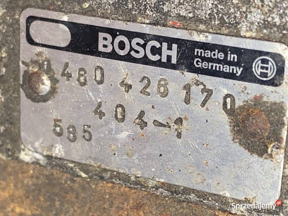 Pompa Wtryskowa Rotacyjna Bosch 0460426170 Iveco Maszewo sprzedam