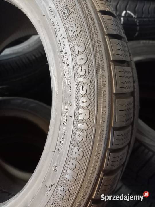 2x Opona UŻYWANA ZIMOWA 20550R15 MARSHAL 89 50 Pozostałe podlaskie Zaścianki