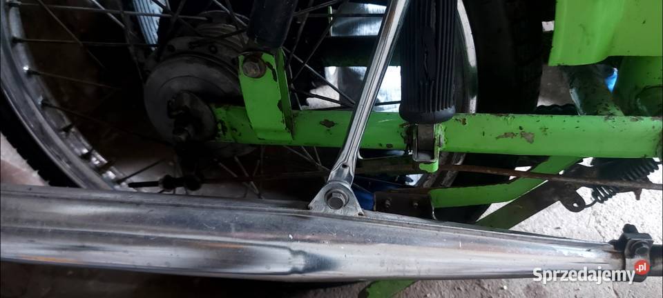 Romet 50 T1 Tłumik z mocowaniem chrom dolnośląskie