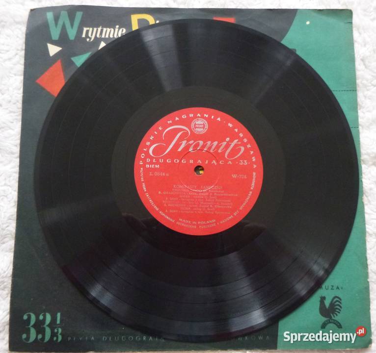 Płyta winylowa EP Kontrasty taneczne mazowieckie Warszawa