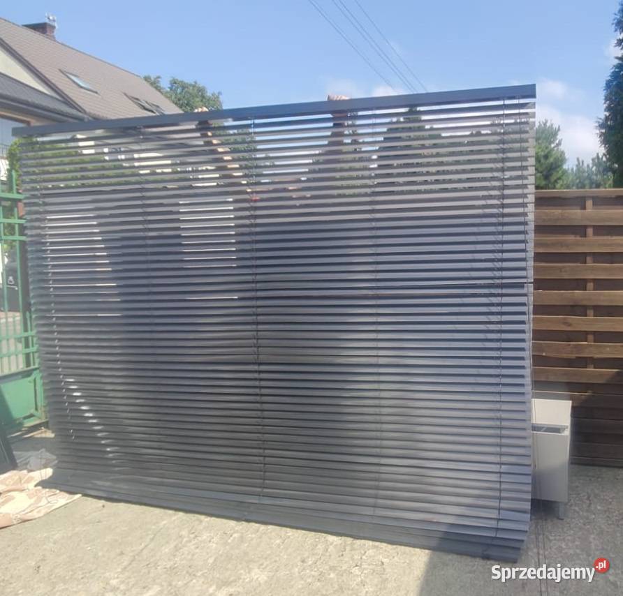 Żaluzje aluminiowe 293x2805 szerokie porządne 50 Wystrój okien