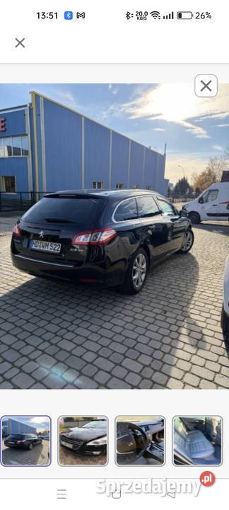 Peugeot 508 SW Allure 20HDI 163 nawigacja podkarpackie Jasło