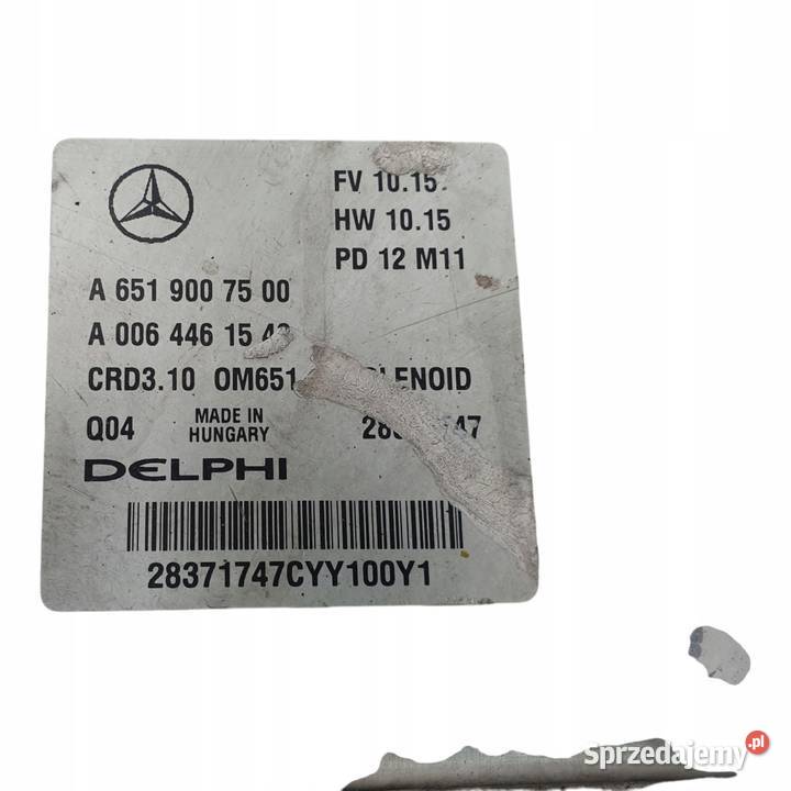 STEROWNIK SILNIKA Mercedes W204 22 CDI komputer sprzedam