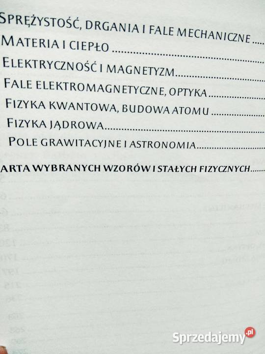 Fizyka omega zbiór zadań maturalnych Warszawa