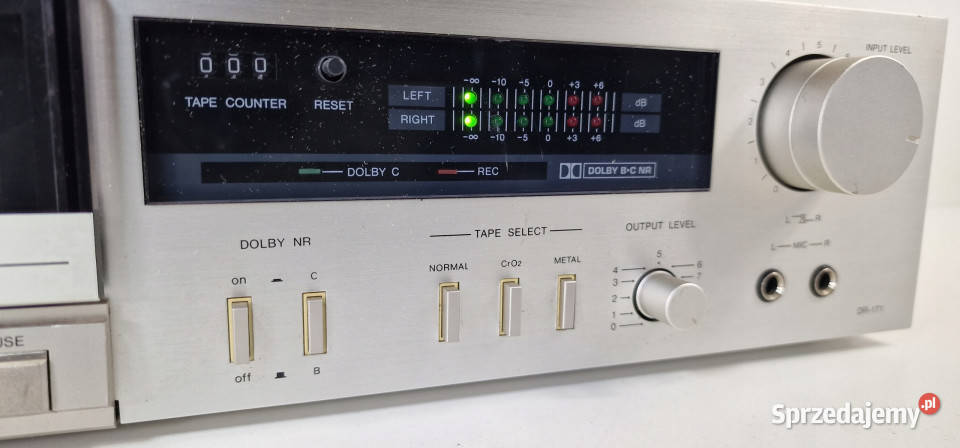 Magnetofon Cassette Deck Denon DR171 DR 171 Magnetofony wielkopolskie Międzychód sprzedam