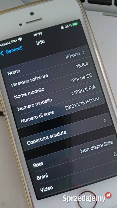 Apple iPhone SE 2 GB 32 GB Łódź sprzedam