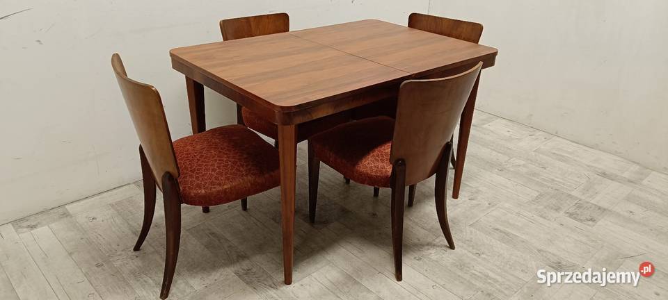 stół krzesła do salonu vintage Czechosłowacja Radomsko sprzedam