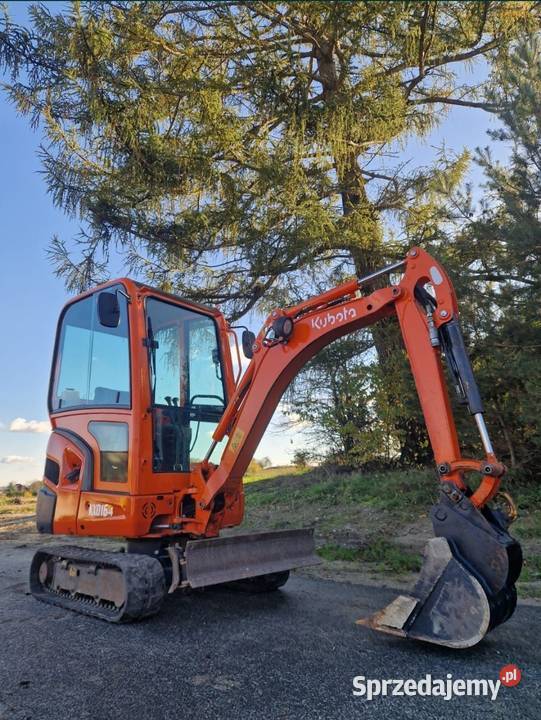 Kubota KX0164 minikoparka gąsienicowa 2015 Milicz