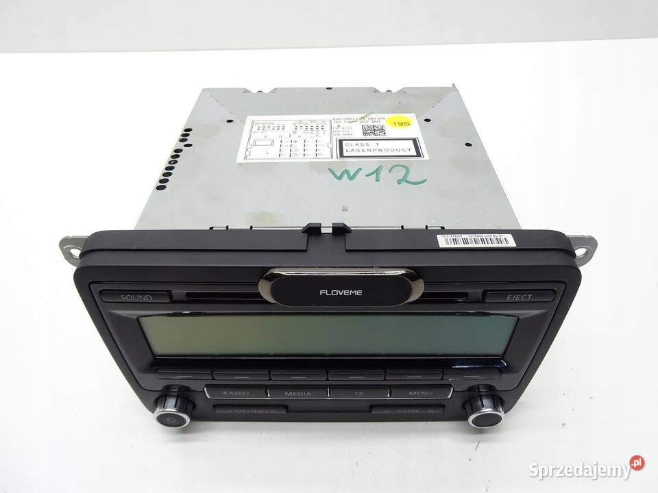 RADIO CD 5M0035186AA VW GOLF VI TIGUAN POLO V 6R Sprzęt audio fabryczny małopolskie