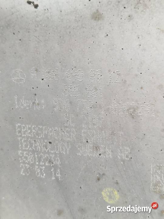 A0064908512 Katalizator Tlumik MERCEDES MP4 E6 ciężarowe Zawichost