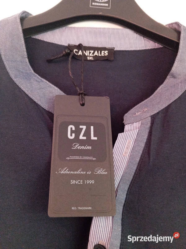 Bluza Koszula Męska Bawełna 5XL Canizales Plus