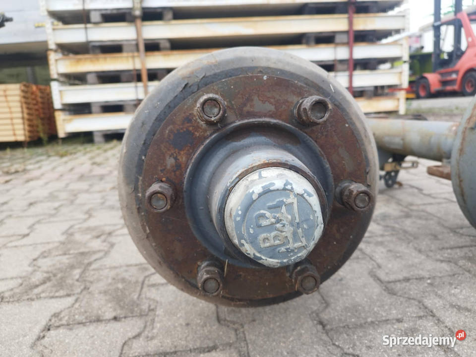 Osie BPW na bębnach nowe Typ ZS60 Strzyżew