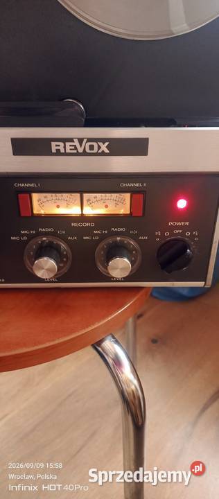 Do naprawy REVOX A 77 MK III wymienione głowice Wrocław