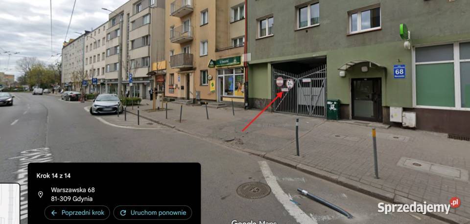 Garaż box 3m2 na motorGdynia Warszawska Gdynia