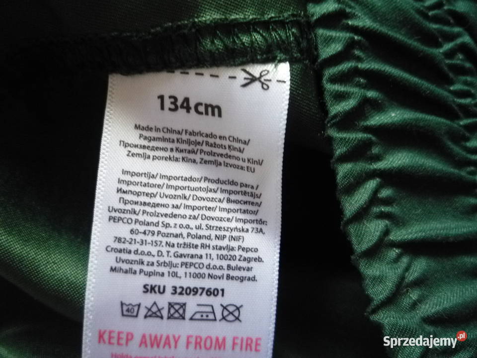 Nowe Destination 134 Zielone krótkie spodenki