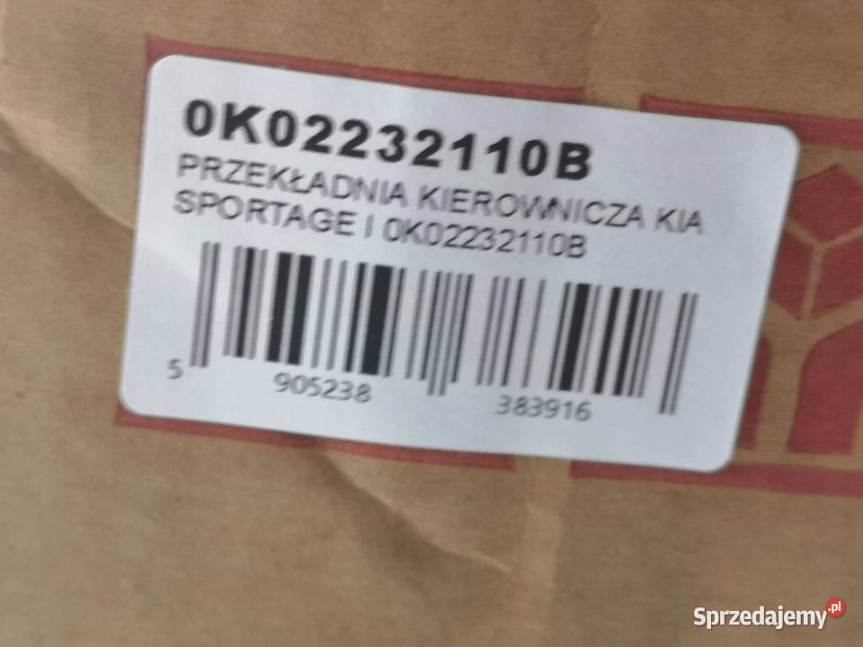PRZEKŁADNIA KIEROWNICZA KIA SPORTAGE I 19932002 sprzedam