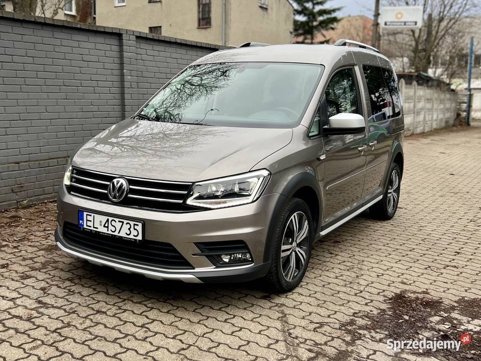 Volkswagen Caddy Alltrack DSG Diesel 20 Tdi 150 49000km Łódź sprzedam