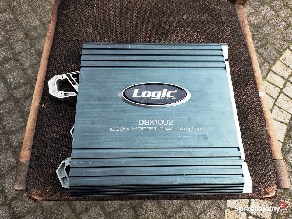 Obudowa wzmacniacza samochodowego 2 kanały Logic Wzmacniacze Niegowonice